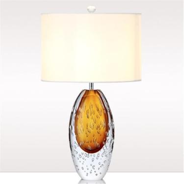 Imagem de Luminária de mesa LED contemporânea de luxo, estilo nórdico, para sala de estar, quarto, escritório, casa de campo ou hotel, com design criativo e decorativo (Estilo 13)