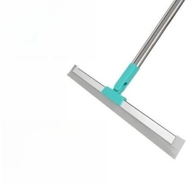 Imagem de Rodo de Silicone Para Limpeza de Piso 2 em 1 – 1,2m e 1,4m Vassoura e Limpador de Vidros para Uso Duplo Seco e Molhado(1,2m)