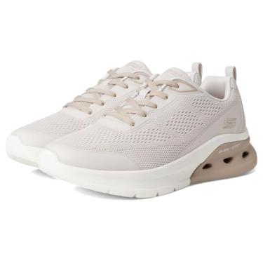 Imagem de Skechers Tênis feminino Bobs Glide Step Arc Waves 2.0 - Agora no tênis, Bronzeado, 35 BR