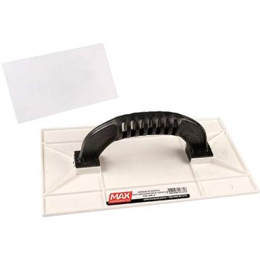 Imagem de Desempenadeira Plástica Grafiato Branca 15 x 26 cm