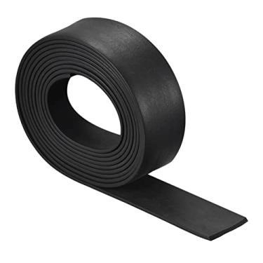 Imagem de Tiras de espuma de borracha EPDM 1/20.3 cm T x 4.1 cm L x 200.0 cm C, rolos de folha de borracha de neoprene para junta DIY, enchimento de vedação, tapete de redução de vibração