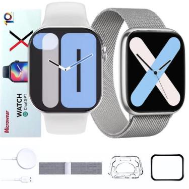Imagem de Microwear Smart Watch W10 Serie 10 Ultra 47mm NfC Atualizado 2 Pulseir
