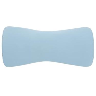 Imagem de Almofada de suporte lombar para dormir, travesseiro ergonômico de cintura com memória para alívio da dor nas costas, travesseiro lombar removível para pessoas que dormem de lado e de costas (Bule)