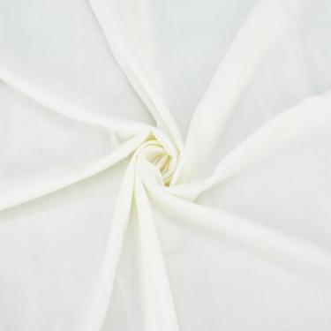 Imagem de BENECREAT Rolo de tecido de poliéster de chiffon limão de 2,2 metros, material de costura de polialgodão de 150 cm, material de vestuário durável para vestuário, roupa de cama, cortinas, decoração de