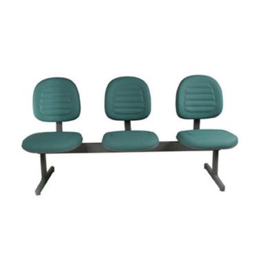 Imagem de Cadeira Executiva em Longarina Linha Office Gomada Verde