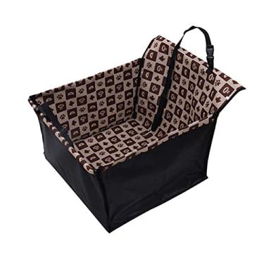 Imagem de Capa de assento de carro para cachorro Capa de assento de carro para cachorro para assento traseiro Capa de assento impermeável para animais de estimação antiderrapante e resistente Capa de assento de carro para animais de estimação Capa de assento resistente para cães Impressão de nuvem Redes de ca