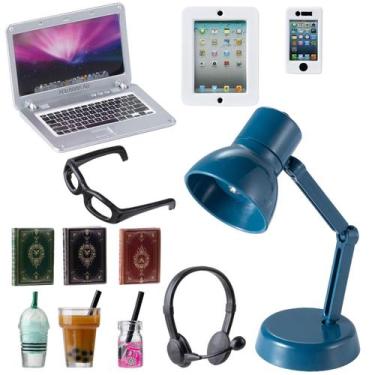 Imagem de Toy Play Set Lâmpada de telefone portátil em miniatura Diinokiy Dollho