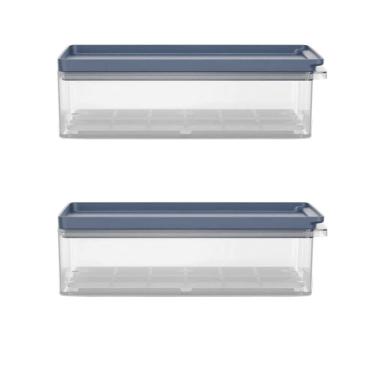 Imagem de Kit 2 Organizadores De Geladeira Electrolux Experience Com Escorredor 5l