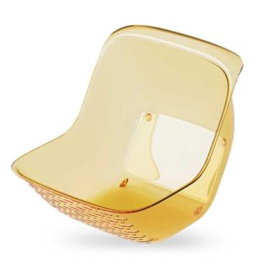 Imagem de Cesta de drenagem multiuso e conjunto de escorredor – Tigela multifuncional de lavagem, drenagem, branqueamento e armazenamento com design integrado, tolerante a altas temperaturas e não deformável