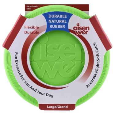 Imagem de Kwispel Disco voador para cães – Brinquedo de borracha durável para buscar – Brinquedos interativos e leves para brincadeiras ao ar livre – Disco mais seguro para atividades saudáveis – para cães