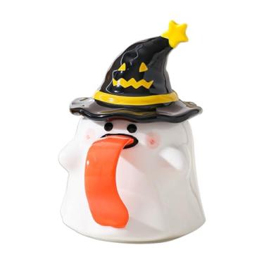 Imagem de Canecas de café de Halloween - Canecas engraçadas novidade xícara de chá - recipiente de chá para bebidas para restaurante casa fazenda casa apartamento cozinha hotel