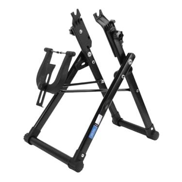 Imagem de Generic Suporte de Ajuste de Roda de Bicicleta, Suporte de Ajuste de Pneu de Bicicleta Dobrável, Suporte de Manutenção de Roda de Bicicleta para Rodas de 16 a 29 Polegadas,