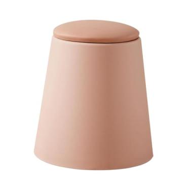 Imagem de Bothyi Armazenamento Otomano Apoio para os pés Banco Móveis Moderno Toucador Bancos de vaidade para corredor Sala de estar Escritório Apartamento Quarto, Rosa