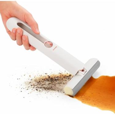 Imagem de Rodo Mini Mop 2 em 1 Portátil – Limpador Absorvente com Rodo Secador para Piso, Vidro e Banheiro