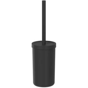 Imagem de Escova Sanitária，Escova Sanitária com Suporte Moderno Preto - Kit Banheiro Higiênico e Compacto, Acessório para Lavabo e Banheiro, Fácil de Limpar, Design Contemporâneo