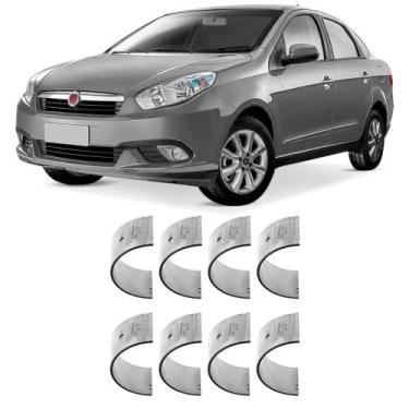 Imagem de Bronzina Biela 0.25 Fiat Grand Siena 1.6 16v 2012 a 2016 - Metal Leve