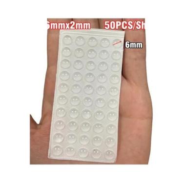 Imagem de Protetor De Parede De Silicone Autoadesivo Para Portas, Almofada Amort