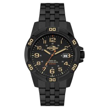 Imagem de Relógio Mormaii Masculino Steel Basic Preto - MO2317AA/1P