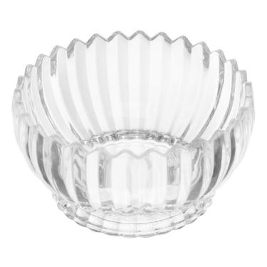 Imagem de Centro de Mesa Decorativo de Cristal Geneva Transparente 22x12cm Wolff