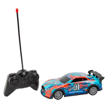 Imagem de Zippy, Carrinho de Controle Remoto de Corrida Equipado com Luzes de LED 1:24 Power Light 7 — Blue