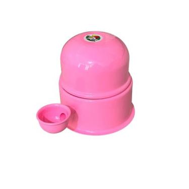 Imagem de Bebedouro Vida Mansa Alumínio Rosa - Capac 1,4L