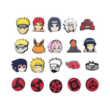 Imagem de Charms De Sapato Anime Kakashi Itachi 20PCS Acessórios De Jardim Fivel