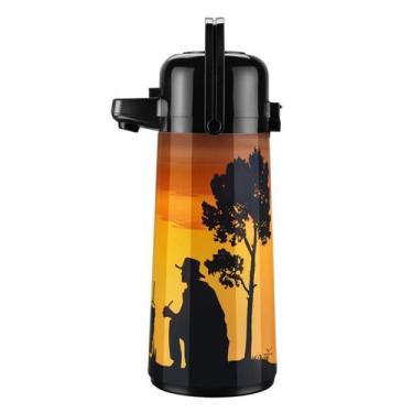 Imagem de Garrafa Térmica Air Pot 1,8L Descanso Gaúcho Invicta - Contigo