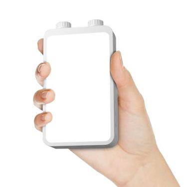 Imagem de Sanpyl Luz de Vídeo LED Portátil de 40 W, 3000K-7000K |IRC≥95 |Ajuste Contínuo de Brilho |Orifícios de Parafuso Duplos de 1/4 |com tripé de Mesa e Interface de Sapata Fria