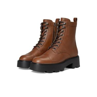 Imagem de Tory Burch Bota feminina Monogram Lug de 65 mm, Caramelo torrado, 36