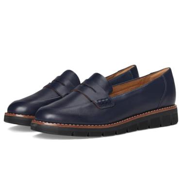 Imagem de Easy Spirit Mocassim Velia feminino, Couro marinho, 38