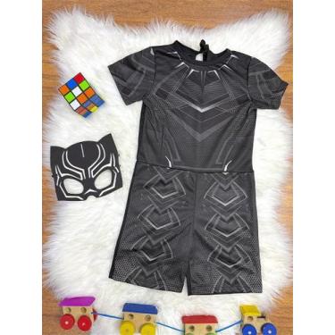 Imagem de Fantasia Infantil Menino Pantera Negra - Dia das Crianças - Confeccion