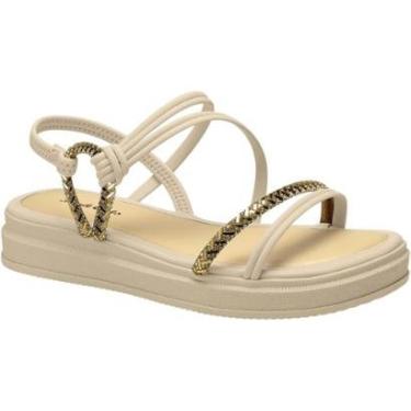 Imagem de Sandália Pink Cats Flatform Tira Brilho-Feminino