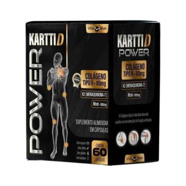 Imagem de Vita Blue Kartti D Power Colágeno Tipo Ii 80Mg - 60 Cápsulas