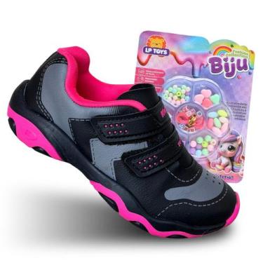 Imagem de Tênis Infantil Sem Cadarço De Menina Kidy Play RespiTec 716704228 Cor: