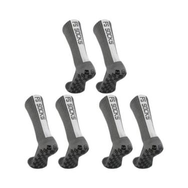 Imagem de Meias De Futebol Antiderrapantes De Silicone Quadradas Para Homens E M