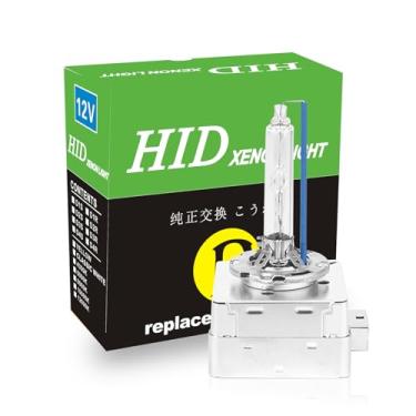 Imagem de D3S 6000K 35W Xenon-Brenner – Lâmpadas Bi-Xenon extra brilhantes com luz curva, lâmpadas de para faróis de baixo e faróis dianteiros, aprovadas pela StVZO (2 unidades) - 55K