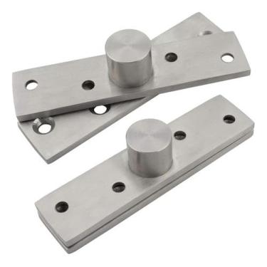 Imagem de Dobradiça Pivotante Porta Pivô Pino Esfera 150 Kg Aço Inox