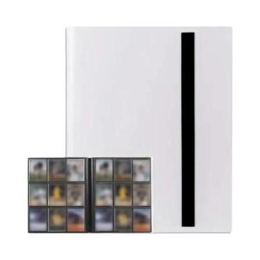 Imagem de Fichário Para Cartões De Esportes Com Múltiplos Bolsos, Capa Durável E