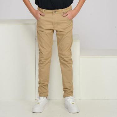Imagem de Calça Jeans Infantil Slim Skinny com Laycra Juvenil - Mitchelgutto, Be