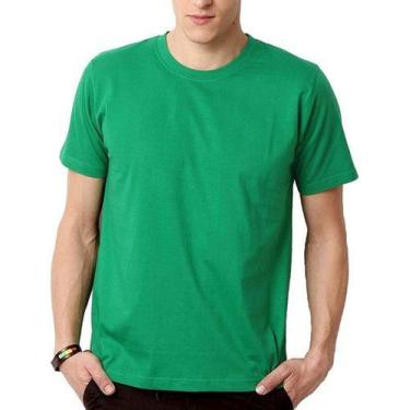 Imagem de Camiseta Masculina Algodão Básica Camisa Atacado 30.1  Lisa - Vesttuar