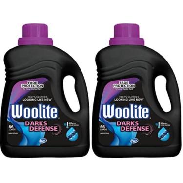Imagem de Detergente para roupa Woolite Darks Defense 2950 ml, pacote com 2