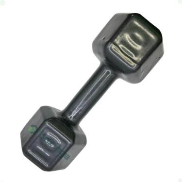 Imagem de Halter Sextavado Emborrachado - 10 Kg - BOX INGÁ