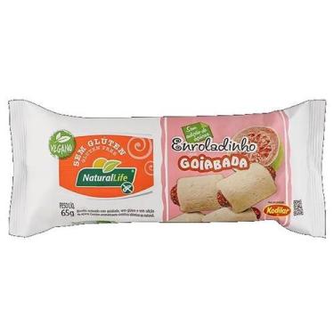 Imagem de Enroladinho Goiaba Sem Glúten, Vegano, Sem Açúcar Natural Life 65g - N