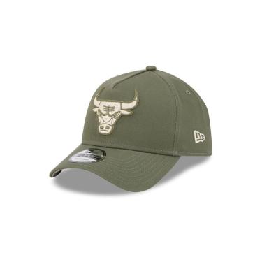 Imagem de BONE NEW ERA 9FORTY A-FRAME SNAPBACK CHICAGO BULLS NBA VERDE-Masculino