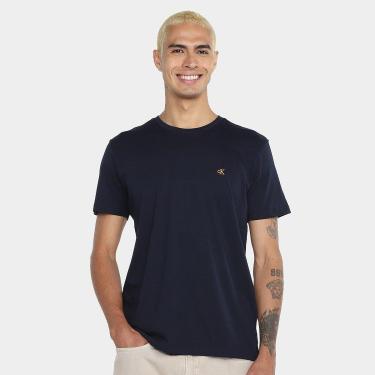 Imagem de Camiseta Calvin Klein Casual Masculina-Masculino