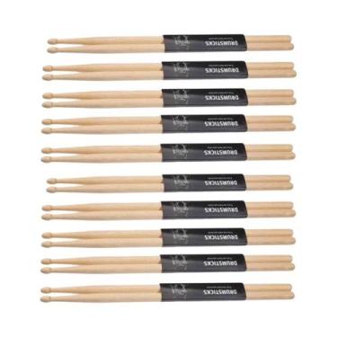 Imagem de Baquetas De Bordo Premium 5A/7A, Mallets Duráveis Para Prática, Para T