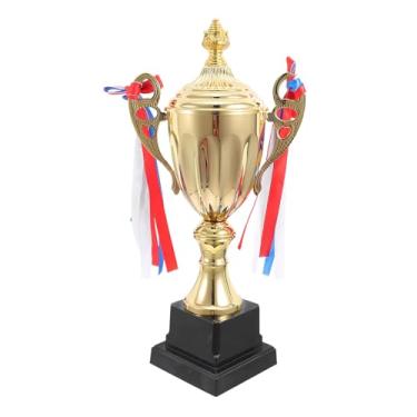 Imagem de NUOBESTY Taça Troféu, 28,5 cm Ouro Grande Troféu Prêmio para Esportes, Competições, Torneios, Lembranças de Festa, Vencedores de Prêmios, Recompensas de Jogos