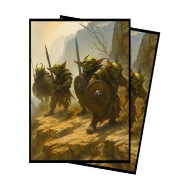 Imagem de Paramint Capas para cartas Goblin Garrison MTG (lisas) - 104 capas TCG tamanho padrão - compatível com Magic The Gathering, Lorcana - manga dupla - design de arte original, proteção premium