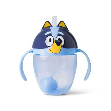 Imagem de Vaso para Niños Pequeños The First Years Bluey con Pajilla Ponderada 210 mL 6m+