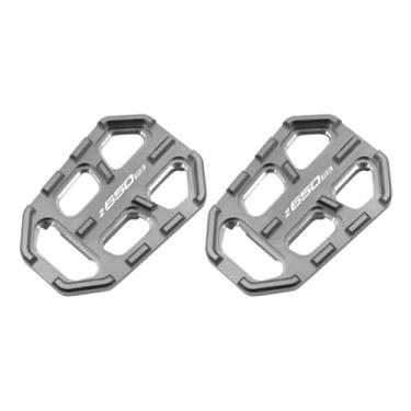 Imagem de Anti-derrapante Frente após footpegs pé pegs para z650 z650rs z900 z900rs ninja650 z900se z 650 650rs 900 900se(Gray C)